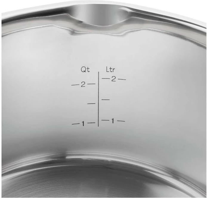 Set tenxheresh Zwilling Simplify 5 copë, çelik inox, kapakë me sitë, inox