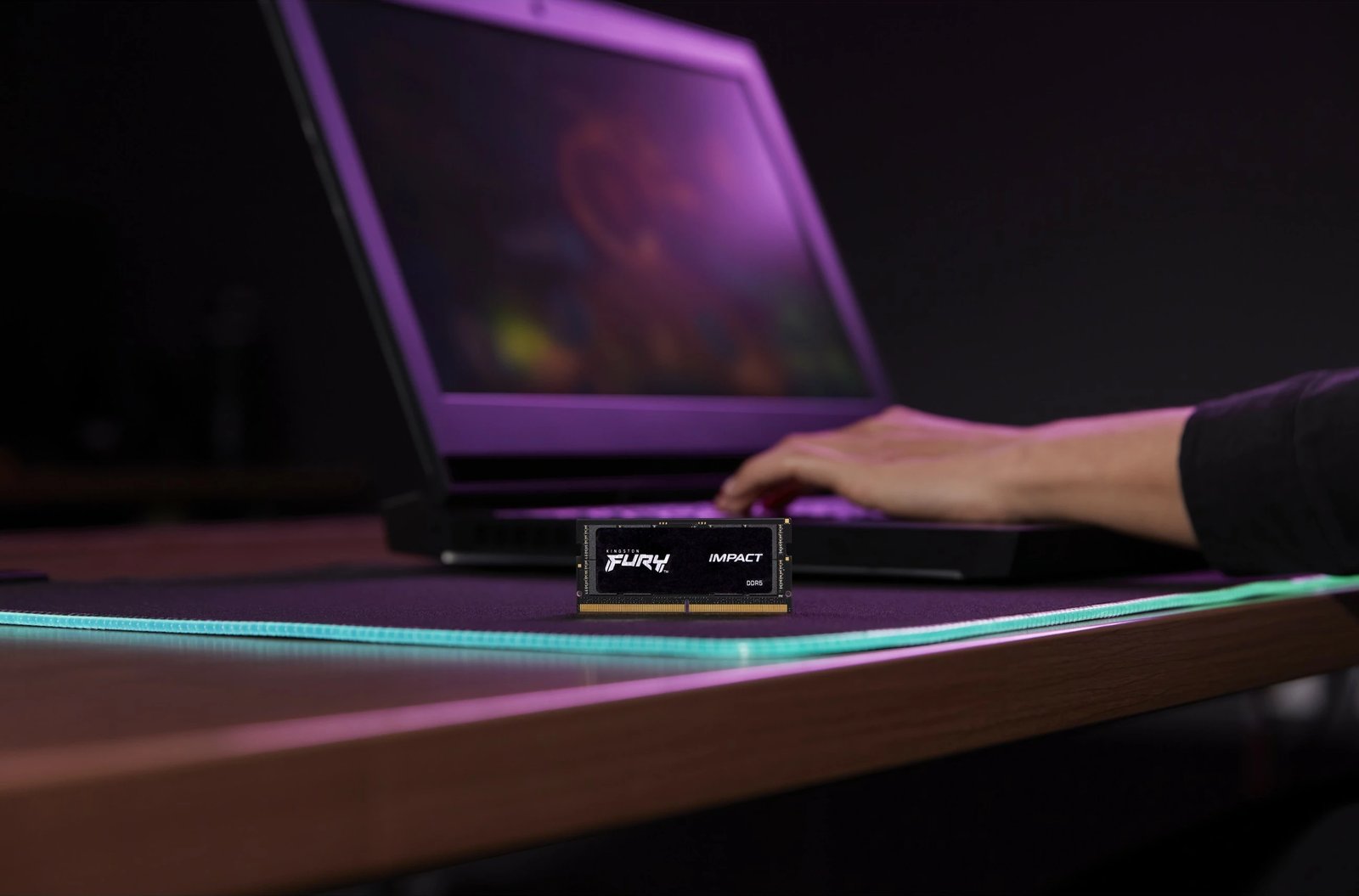 RAM Memorje Kingston FURY Impact 16GB DDR5 6000MT/s SODIMM e zezë