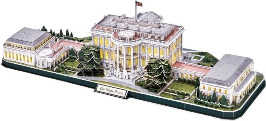 Puzzle 3D Cubic Fun White House, 151 pjesë