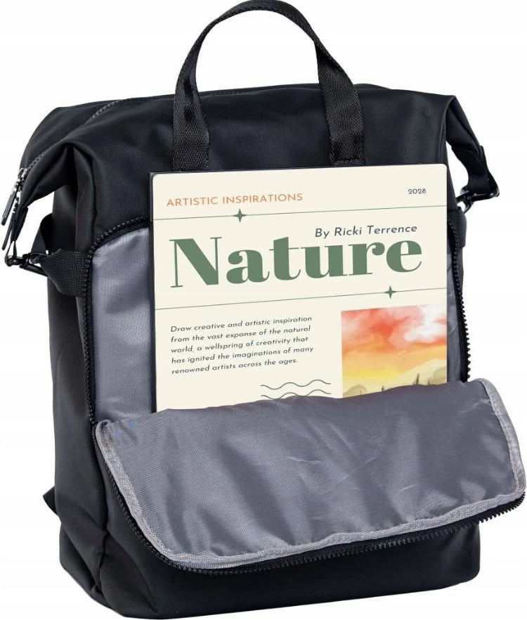 Çantë shpine N'OVEEN CTB300, poliestër, e zezë