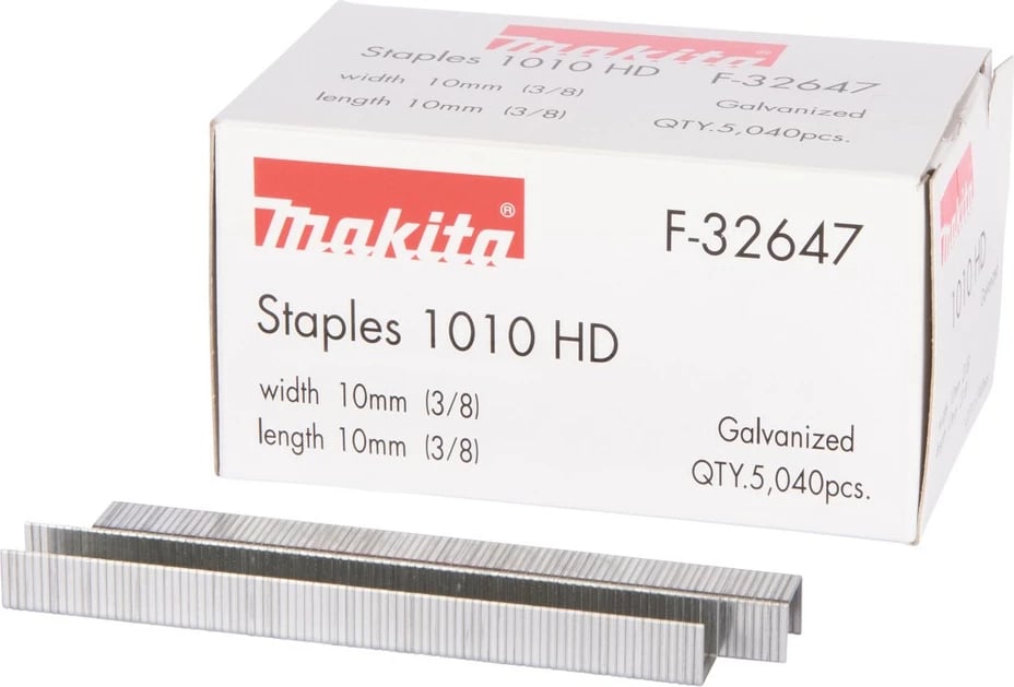 Kapëse Makita F-32647, 5040 copë, 10mm, galvanizuara