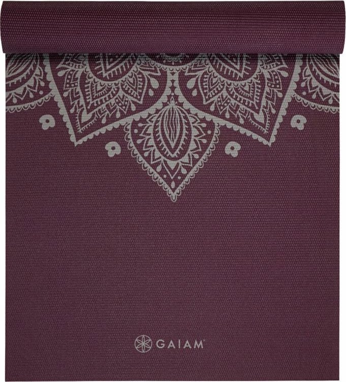 Dyshek yoga gaiam, për meshkuj dhe femra, violet