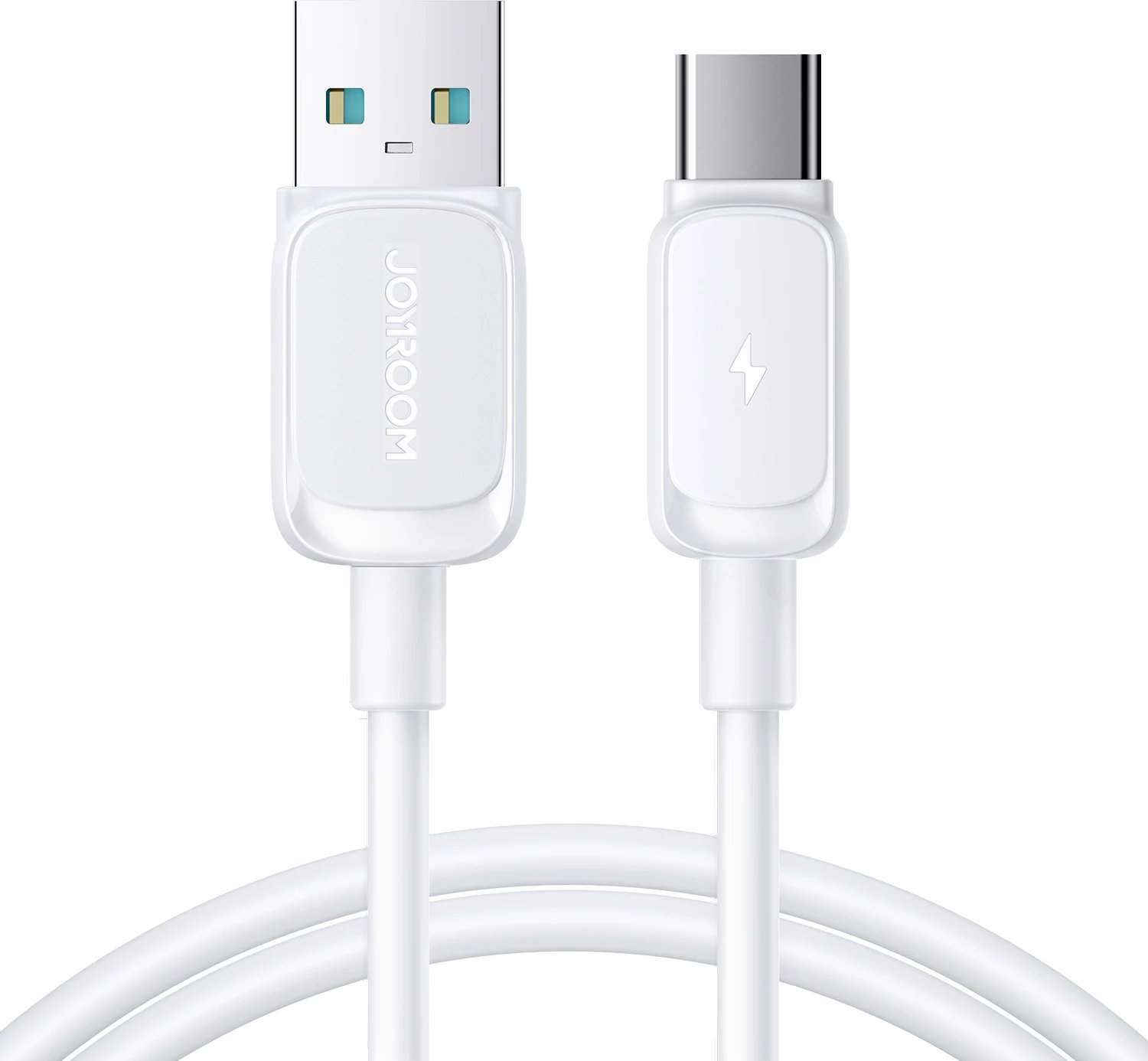 Kabllo Joyroom Multi-Color Series A14, USB-A / USB-C, 1.2m, Bardhë