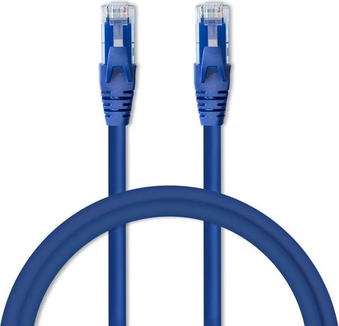 Kabllo rrjeti Qoltec CAT6, 5m, RJ-45, Kaltër