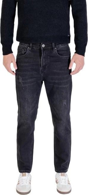 Pantallona Gianni Lupo jeans meshkuj, të zeza