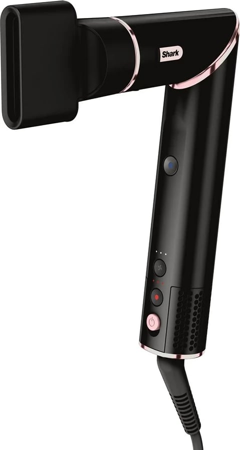 Stiluese për floke Multistyler Shark FlexStyle 5-in-1, 1400W, e zezë/ rozë Stiluese për floke Multistyler Shark FlexStyle 5-in-1, 1400W, e zezë/ rozë
