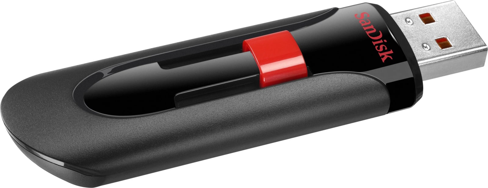 USB SanDisk Cruzer Glide 32GB, USB 2.0, zi/kuqe