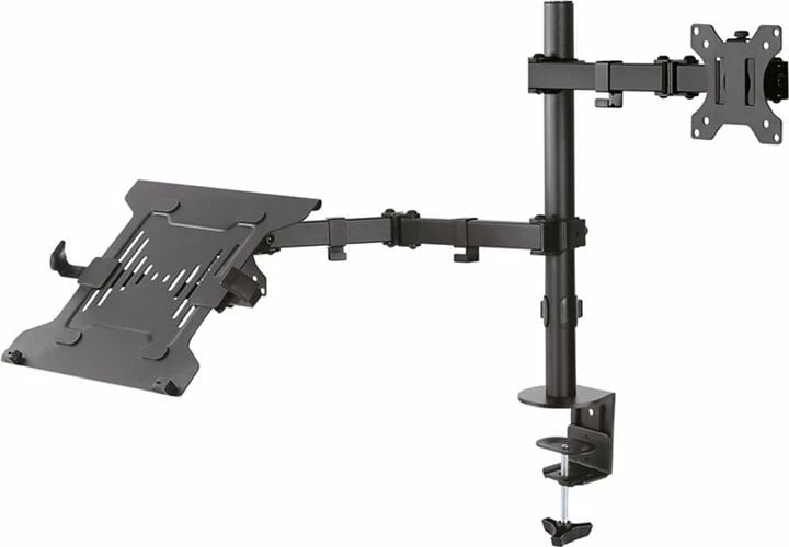 Mbajtëse tavoline për monitor dhe laptop Neomounts FPMA-D550NOTEBOOK, e zezë