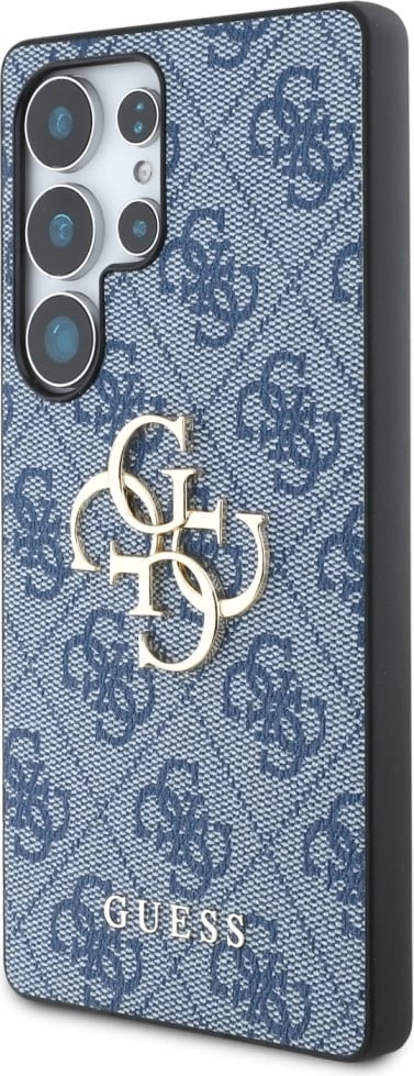 Mbështjellës Guess Big 4G Logo Classic Logo për Samsung Galaxy S25 Ultra, Kaltër