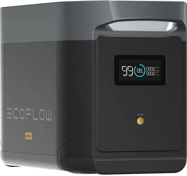Bateri shtesë EcoFlow DELTA 2 Max Smart Extra Battery, 2048 Wh, Gri