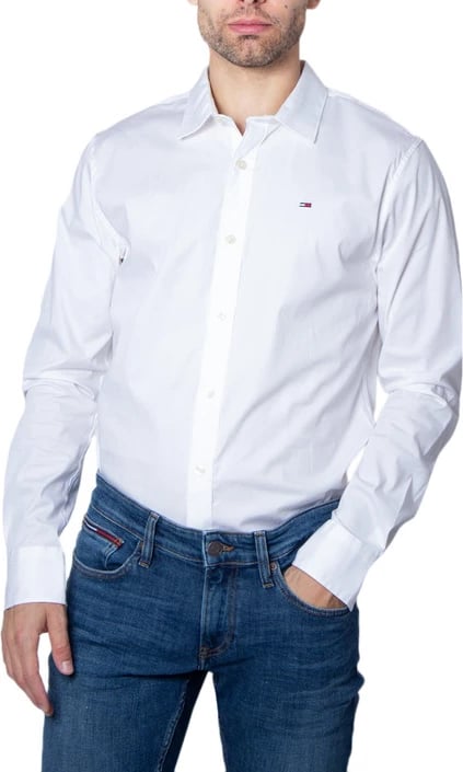 Këmishë për meshkuj Tommy Hilfiger, e bardhë