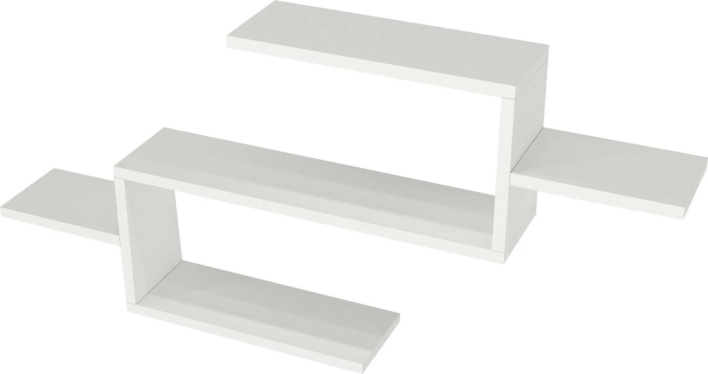 Raft librash Hanah Home, Twist, i bardhë