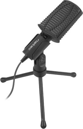 Mikrofon tavoline Natec Asp, 3.5 mm, 1.8 m, i zi
