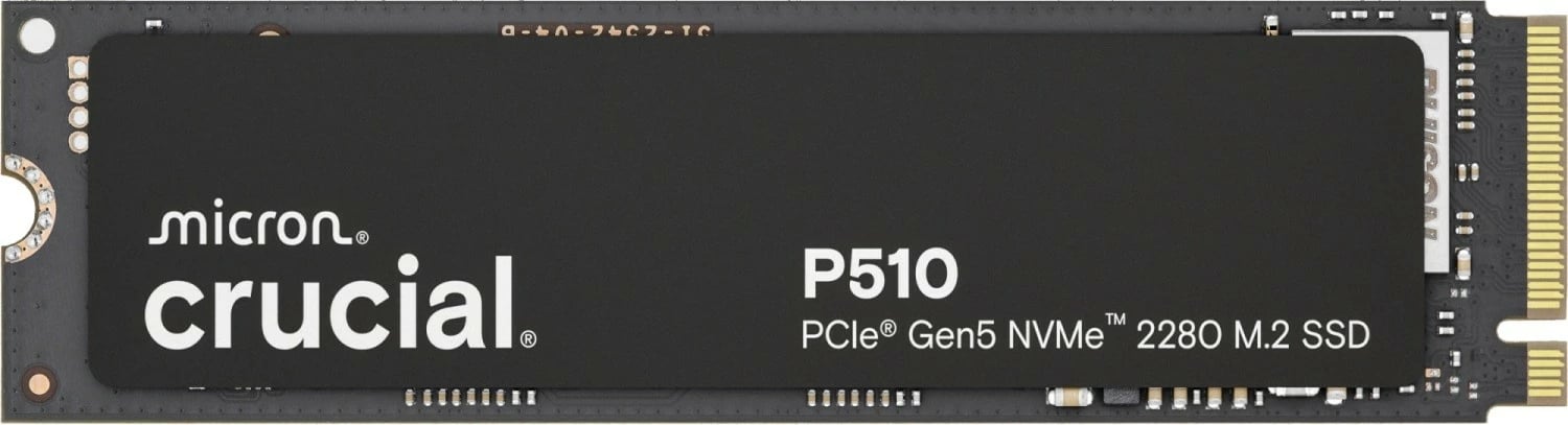 SSD Crucial P510, 2TB, M.2 NVMe Gen5 2280, 10000/8700 MB/s