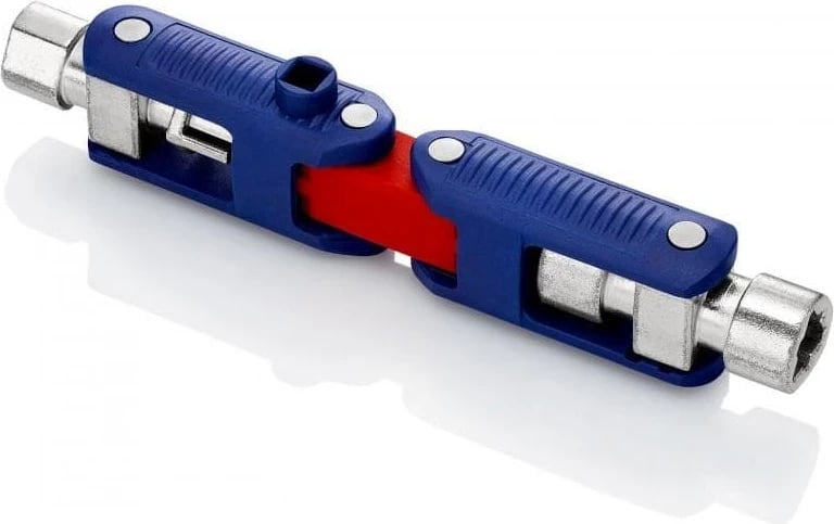 Çelës Knipex DoubleJoint, i zi, blu dhe kuq