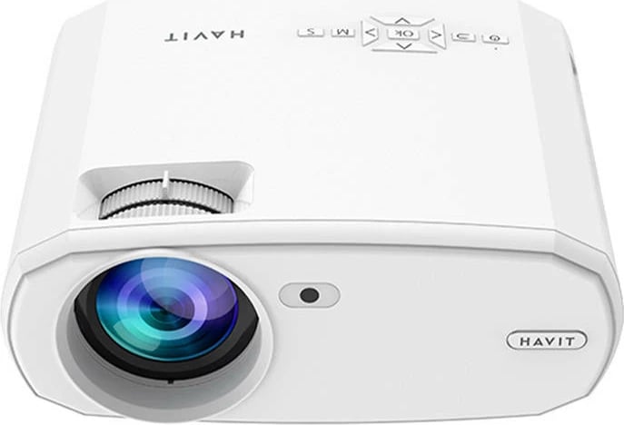 Projektor wireless Havit PJ202 PRO, 1920x1080p, Android TV 9.0, i bardhë