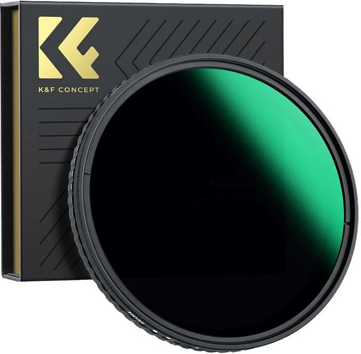 Filtër ND variabël K&F Concept Nano-X XV40, 40.5mm, ND8-ND128