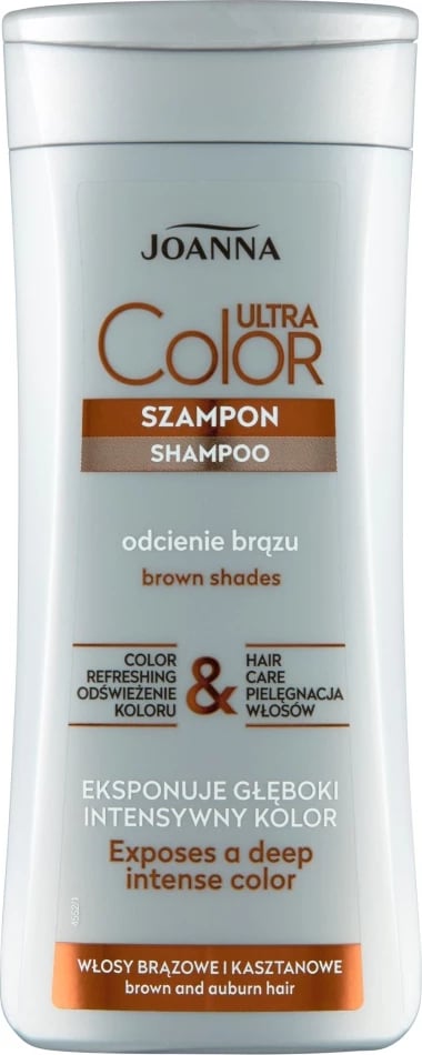 Shampon për femra Joanna Ultra Color për nuanca kafe dhe gështenjë, 200ml