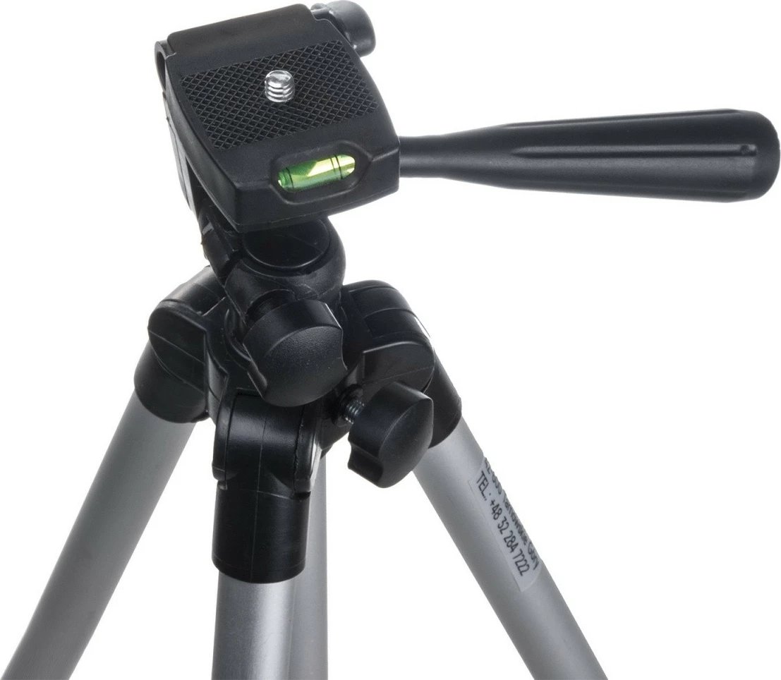 Stativ universal Maclean MC-164 për telefon, kamera, dritë unazore, 102 cm, i zi/argjendtë