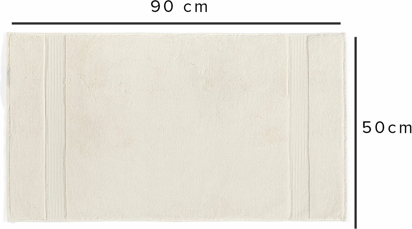 Peshqir duarësh Mijölnir, Chicago Hand, krem, 50x90cm