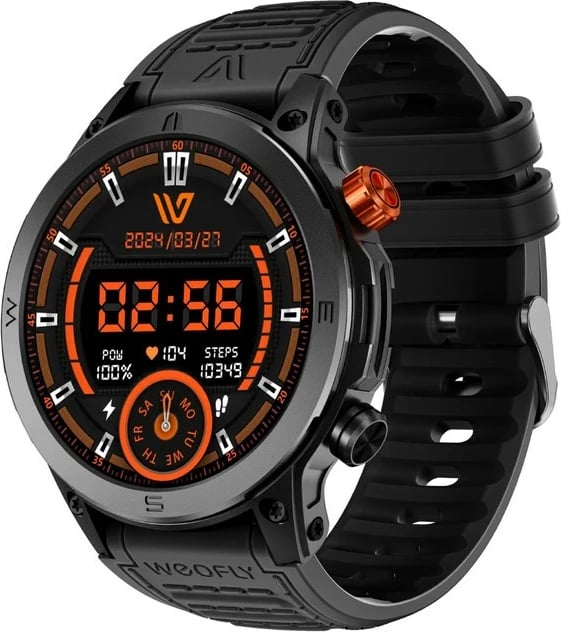 Smartwatch Weofly Conquer, 1.43" AMOLED, Bluetooth 5.3, i zi