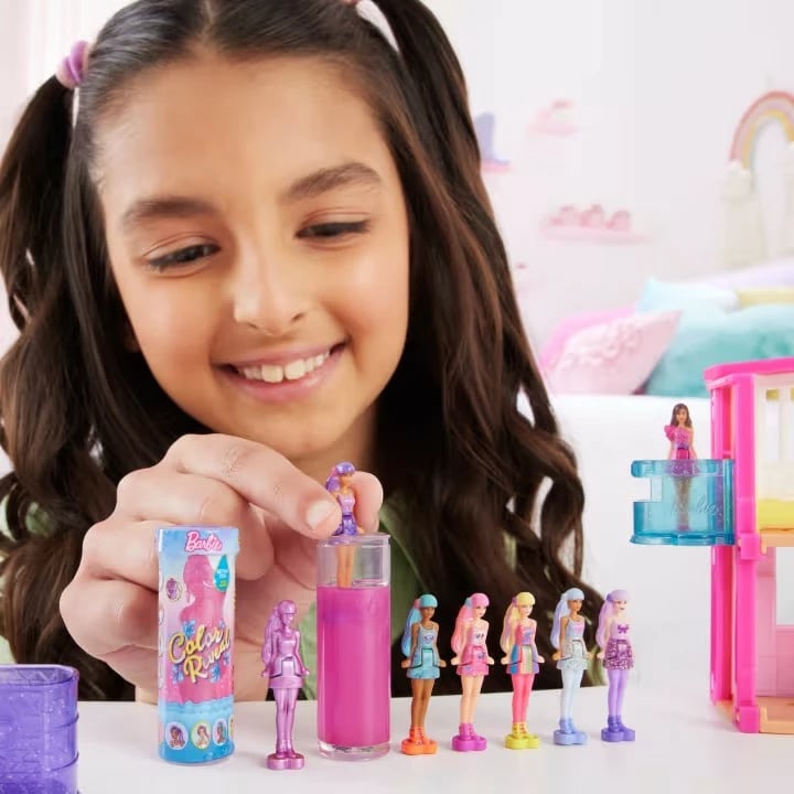Lodër mini Barbie Mattel Mini BarbieLand Color Reveal HYF28, plastikë, 3.8 cm