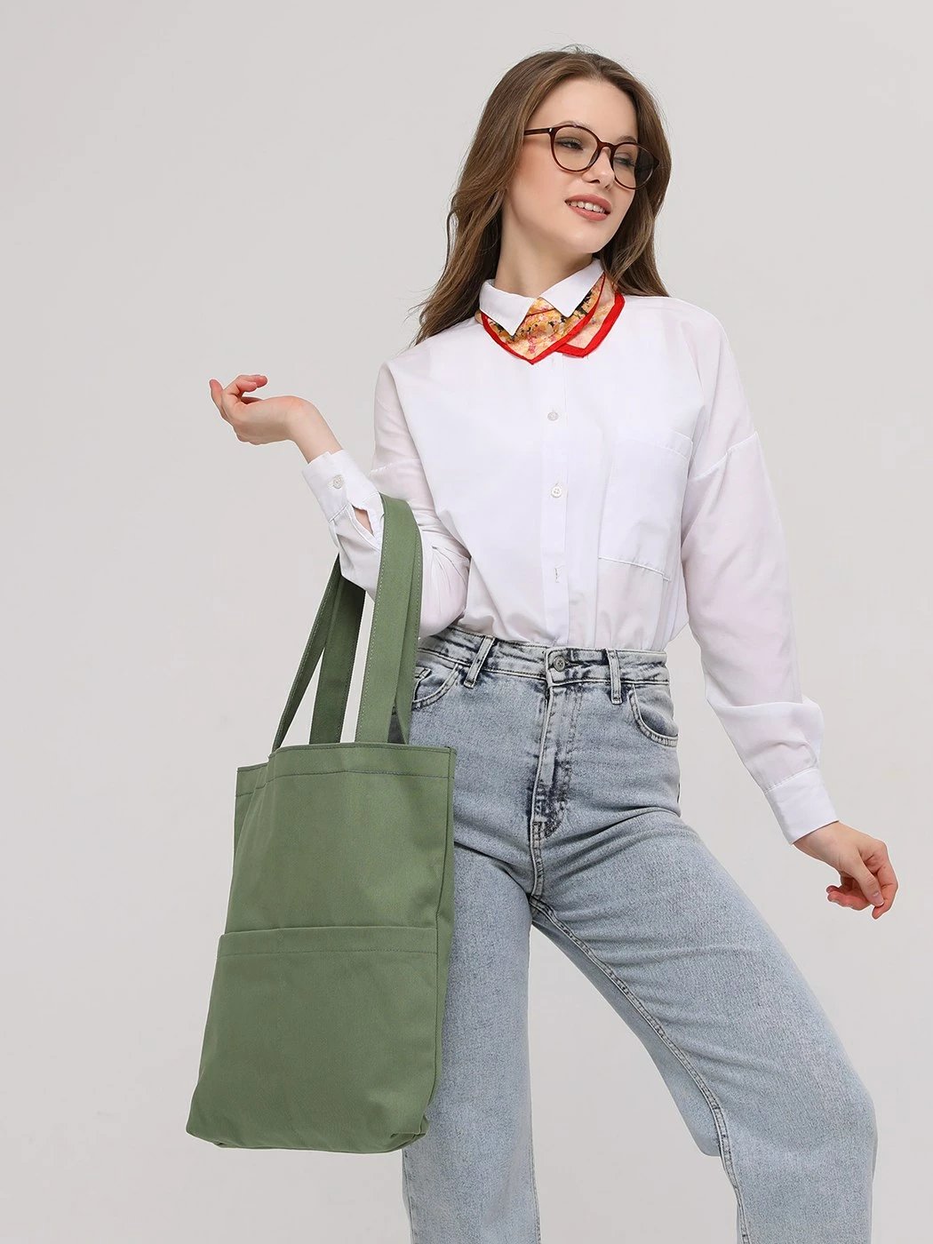 Çantë tote mint Zoozie Bags, 2073