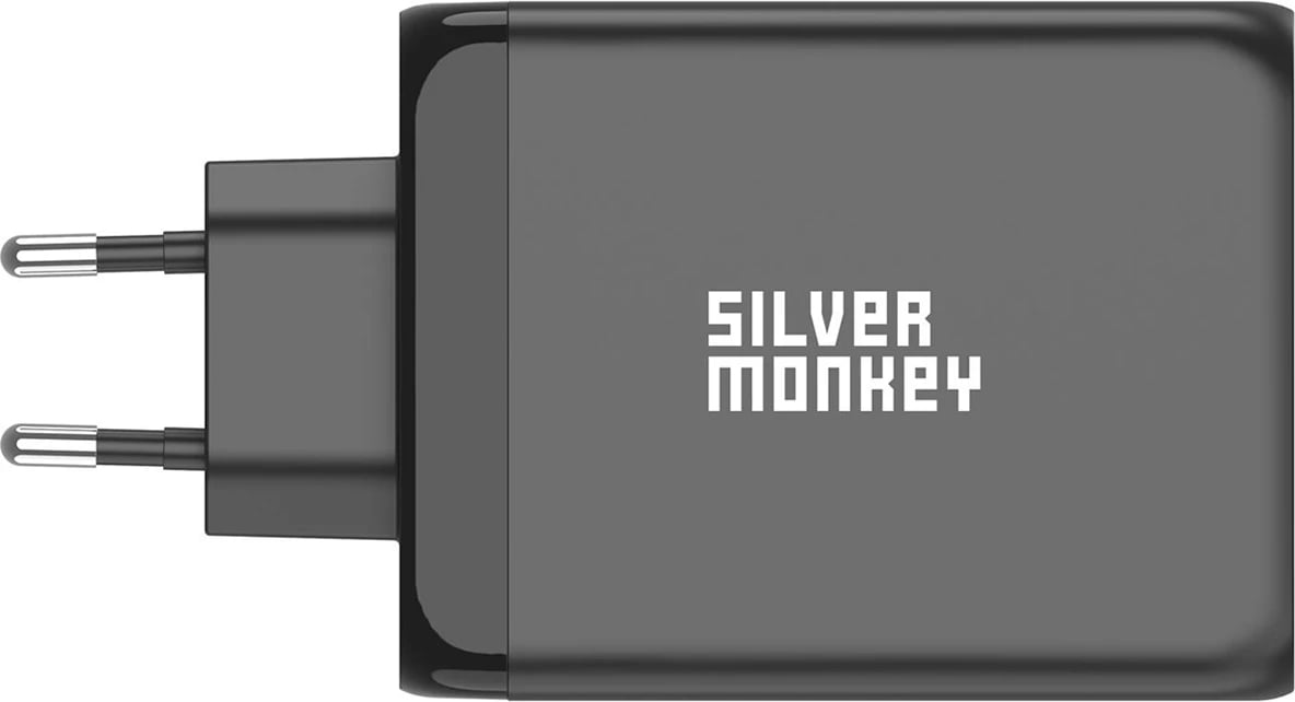 Karikues muri Silver Monkey SMA153, 200W, 3x USB-C PD, 1x USB-A QC 3.0, i zi
