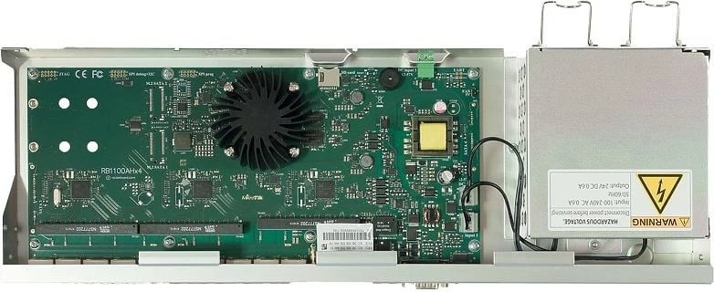 Router MikroTik RB1100AHx4, Ethernet Gigabit, Çelik inox
