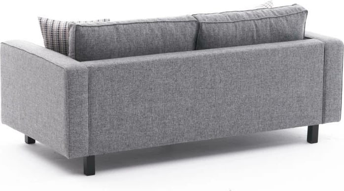 Divan dy-vendësh Atelier del Sofa, lino Kale, ngjyrë gri