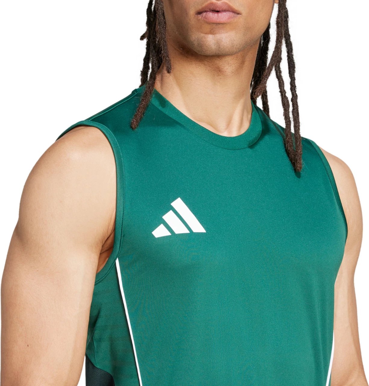 Maicë pa menge për meshkuj adidas, e gjelbër
