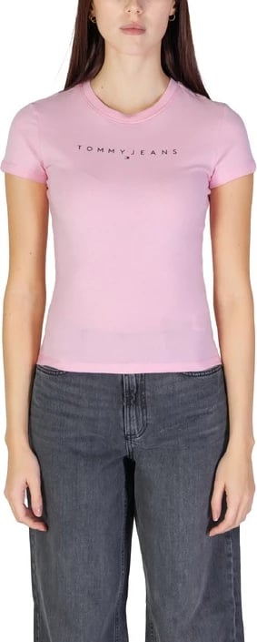 Maicë Tommy Hilfiger Jeans femra, rozë
