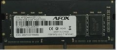 RAM Memorje AFOX SO-DIMM DDR4, 8GB, 2400MHz, për laptop
