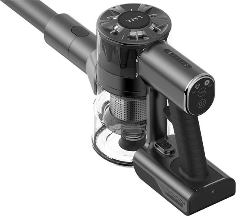 Fshesë vertikale pa kabllo, Lafe, PowerGlide 200W BLDC, 22 kPa, 0.5 L, deri 35 min, 2200 mAh, e zezë