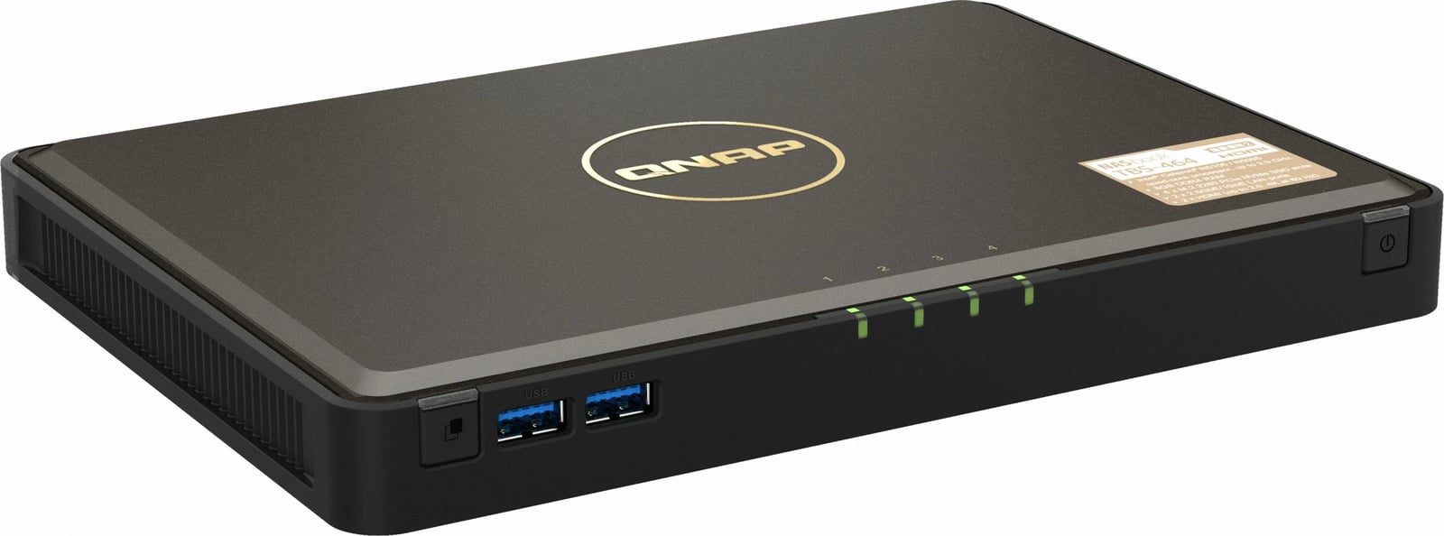 NAS QNAP TBS-464-8G, Intel Celeron N5105/N5095, 8GB RAM, Desktop, i zi
