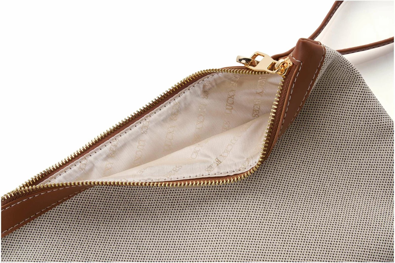 Çantë dore Lucky Bees, Clara, ngjyrë tan