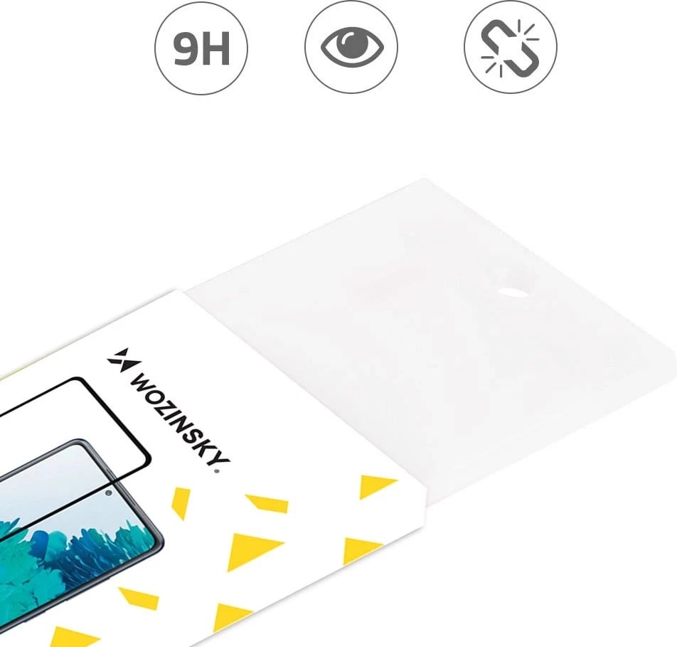 Xham mbrojtës Wozinsky Full Glue për Xiaomi 15, 2 copë, i zi
