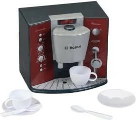 Lodër makinë kafeje Bosch Coffee Express Klein 9569, për fëmijë, e zezë/e kuqe/e bardhë