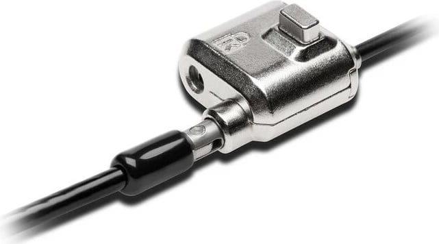 Kensington MiniSaver Lock, 1.8 m, çelës, çelik karboni, e zezë