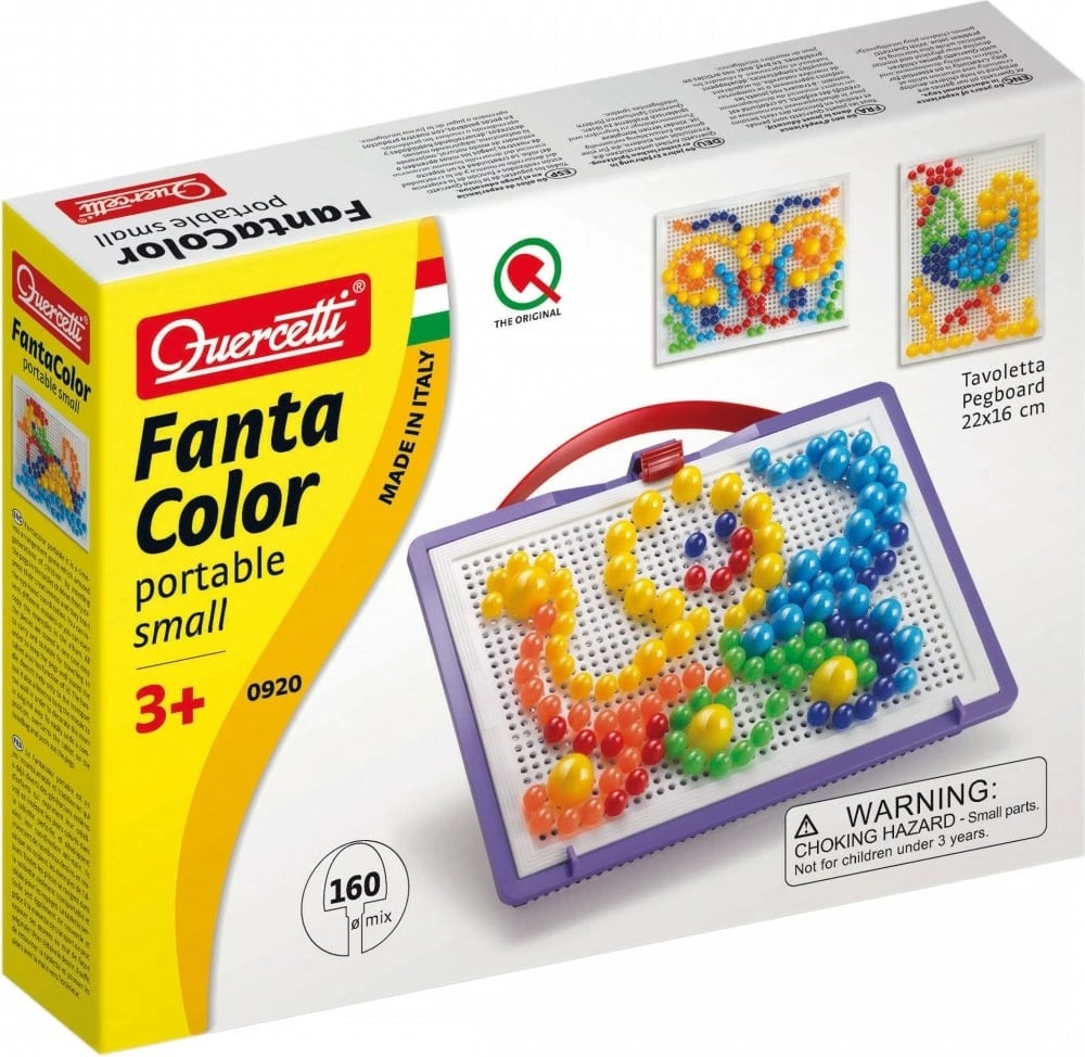 Set mozaik Quercetti Fantacolor 160 elemente, multicolor