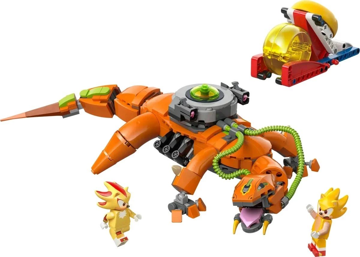 Set LEGO Sonic the Hedgehog 77003, Super Shadow vs. Biolizard