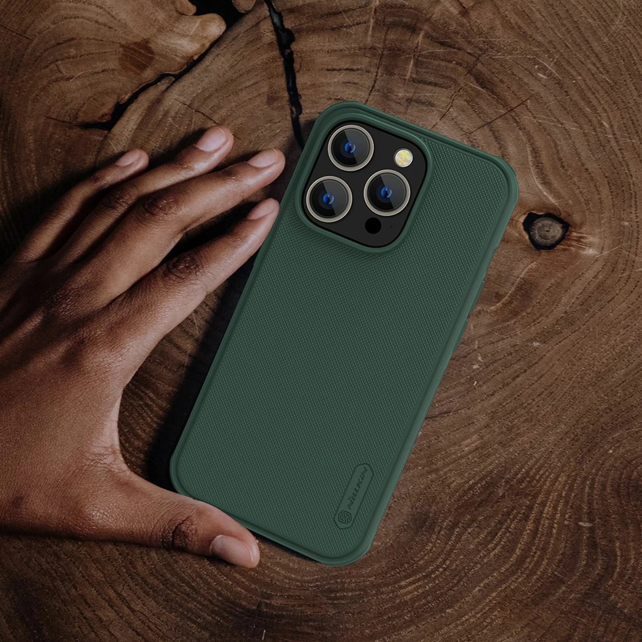 Mbështjellës Nillkin Super Frosted Shield Pro për iPhone 14 Pro, Kaltër
