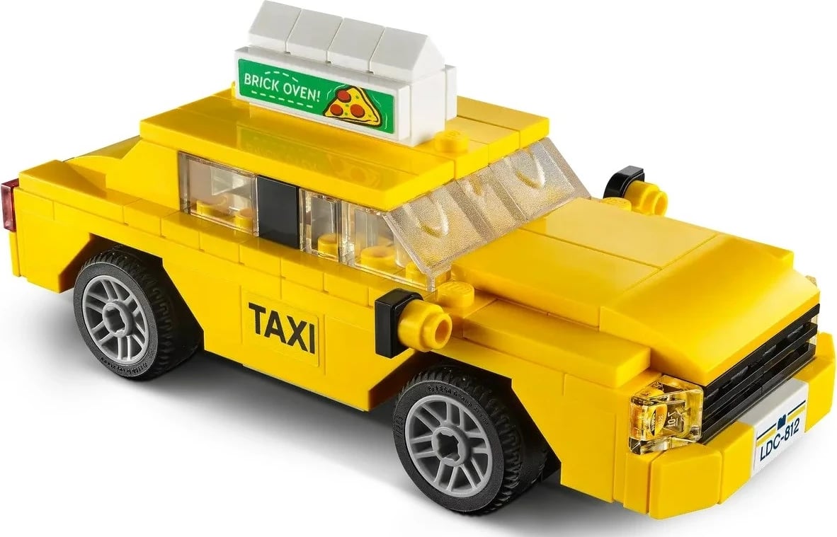 Set LEGO Creator 40468, Taksi Verdhë