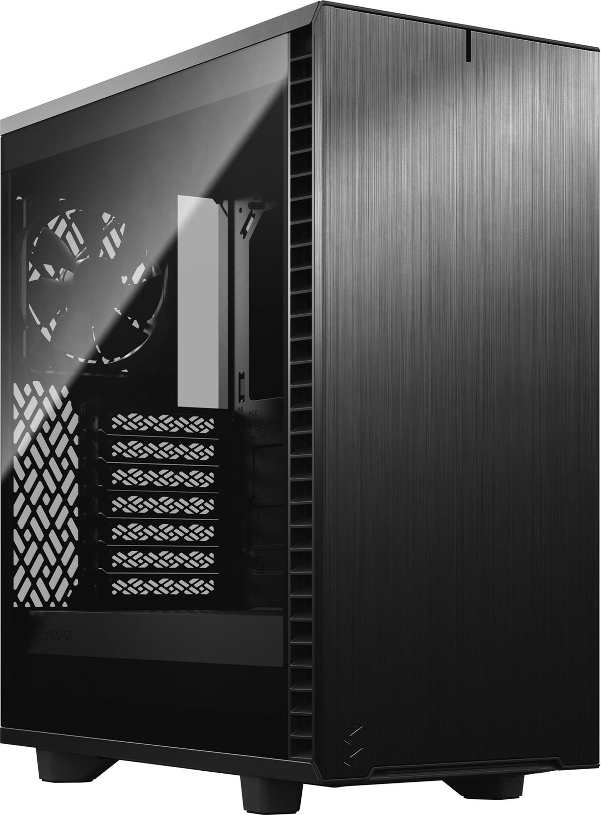 Kasë Fractal Design Define 7 Compact, Midi Tower, ATX, micro ATX, Micro-ITX, e zezë