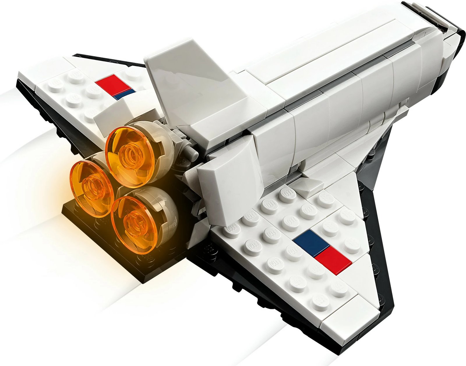 Set ndërtimi LEGO Creator 3-in-1 Space Shuttle, 144 pjesë, shumëngjyrësh