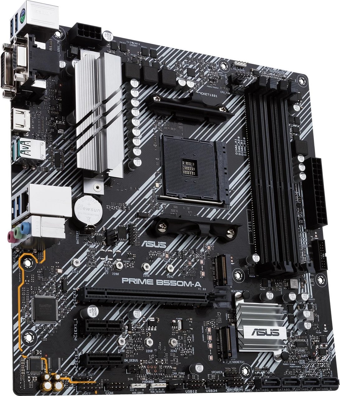 Pllakë amë ASUS PRIME B550M-A, Socket AM4, micro ATX