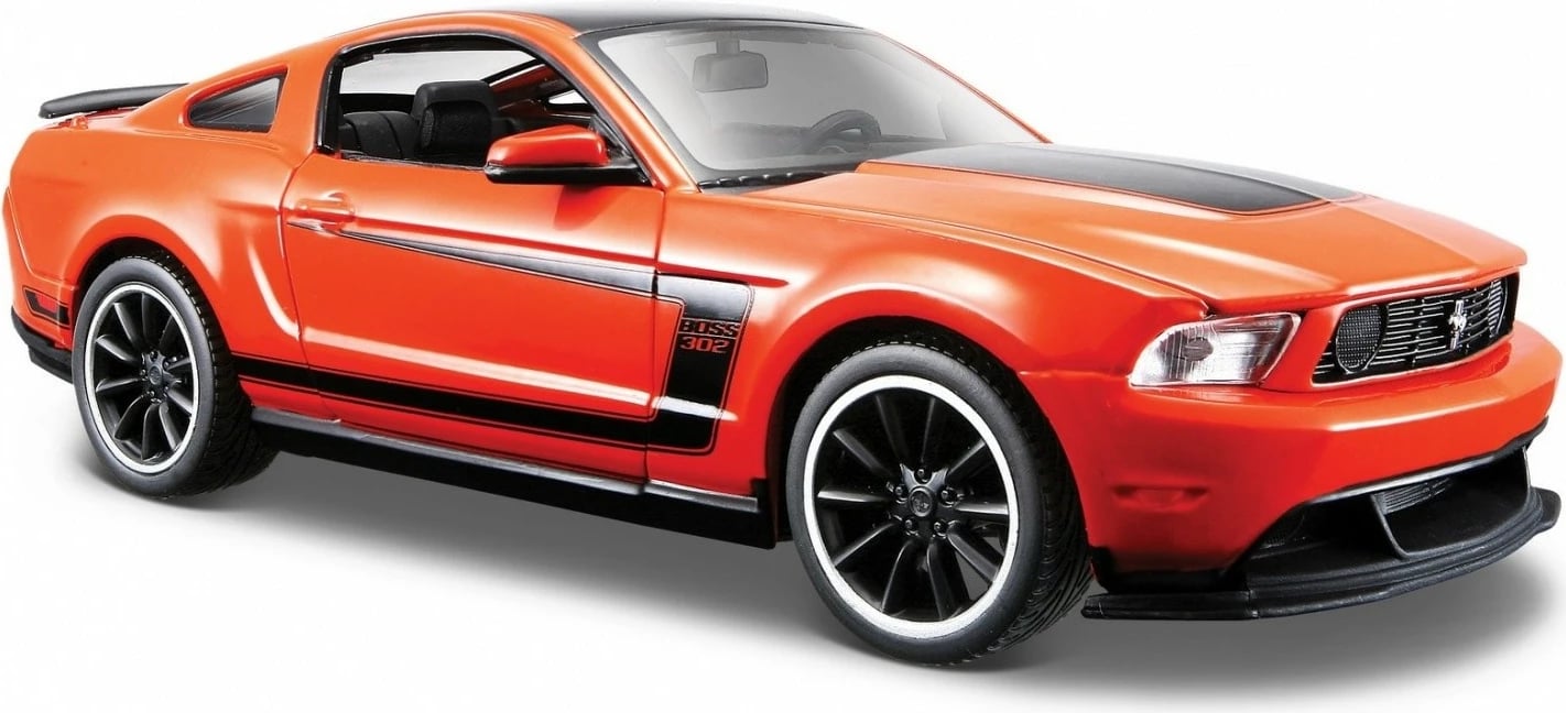 Model i përbërë Maisto Ford Mustang Boss 302, 1:24, portokalli