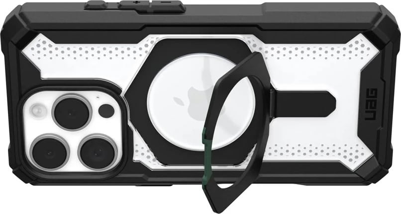 Mbështjellës Urban Armor Gear Plasma XTE për celular, Apple, 16 cm (6.3"), TPU, i zi/transparente