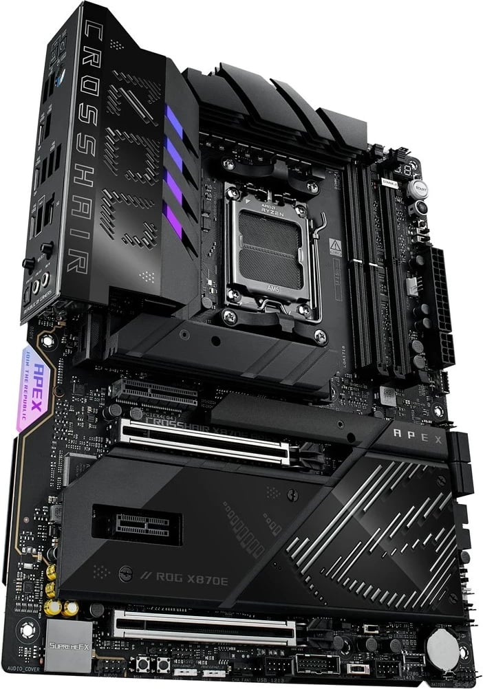 Pllakë amë ASUS ROG CROSSHAIR X870E APEX, Socket AM5, ATX, e zezë