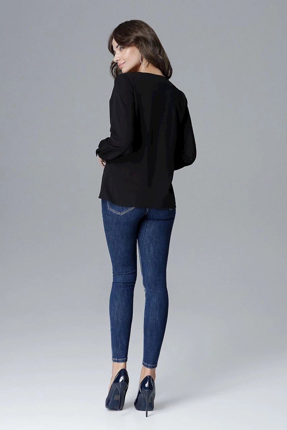 Bluzë femra Lenitif model 128512, e zezë